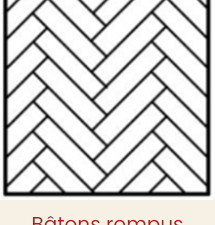 Parquet Chêne massif Bâtons Rompus 14x120 mm – Image 3