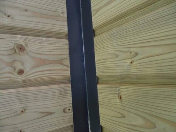 Profilé d'angle acier en 2,50 m RAL 7016 gris – Image 2