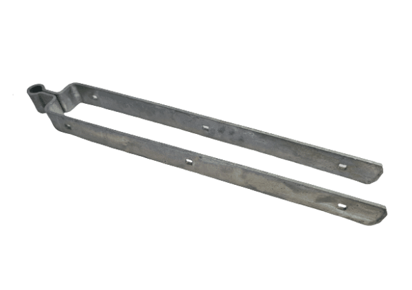 Penture double galvanisée 60 cm – Image 1