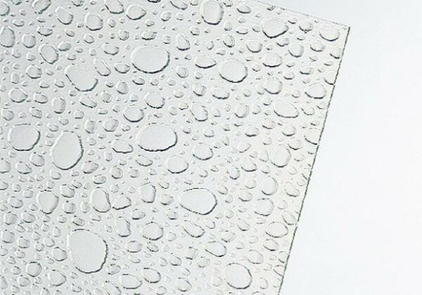 Plaque transparente goutte d'eau - 2 mm – Image 1