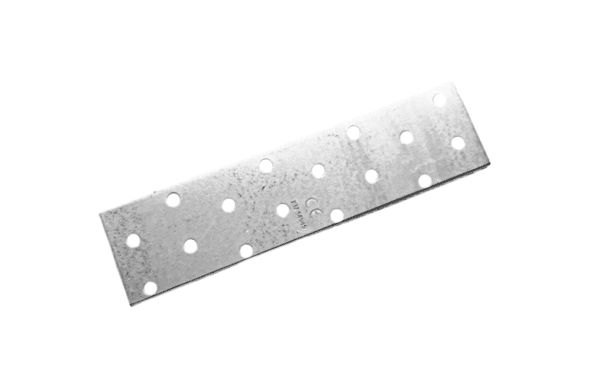 Platine d'assemblage zinguée 40x160 mm – Image 1