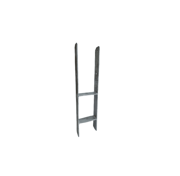 Support de poteau 140x140 à sceller – Image 1