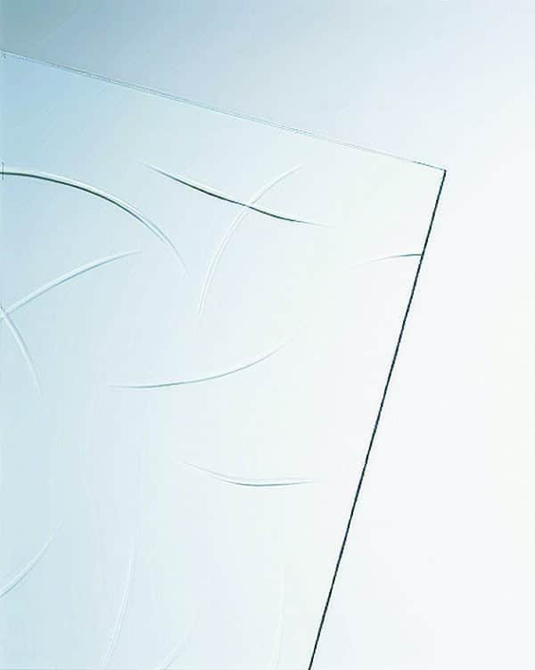 Plaque effet griffé transparent 2 mm – Image 1
