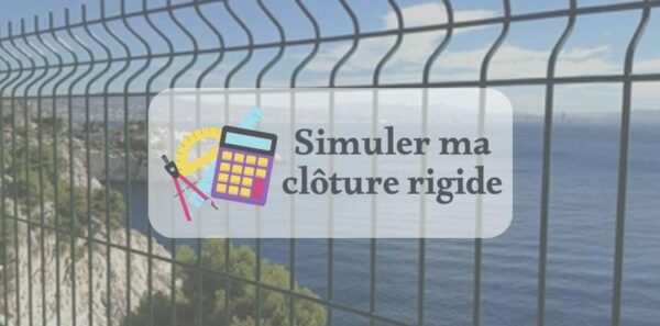 Calculateur pour clôture rigide