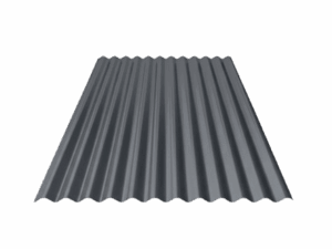 Tôle ondulée 50/100e gris 7016
