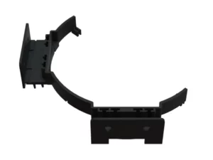 Support d'habillage latéral pour plot terrasse